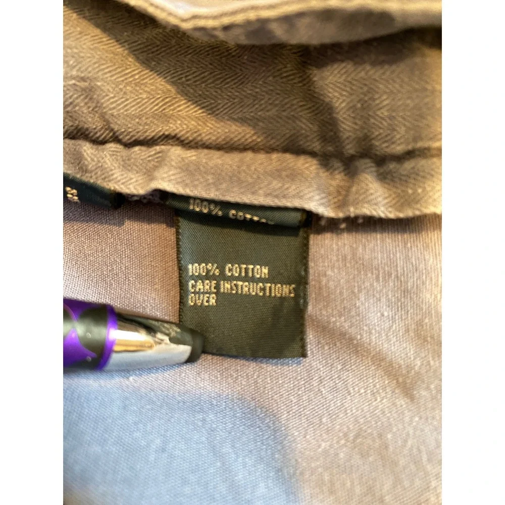 VTG Polo Ralph Lauren Mens Cargo Shorts‎ 42 Relaxed Fit Cotton Blue Y2K